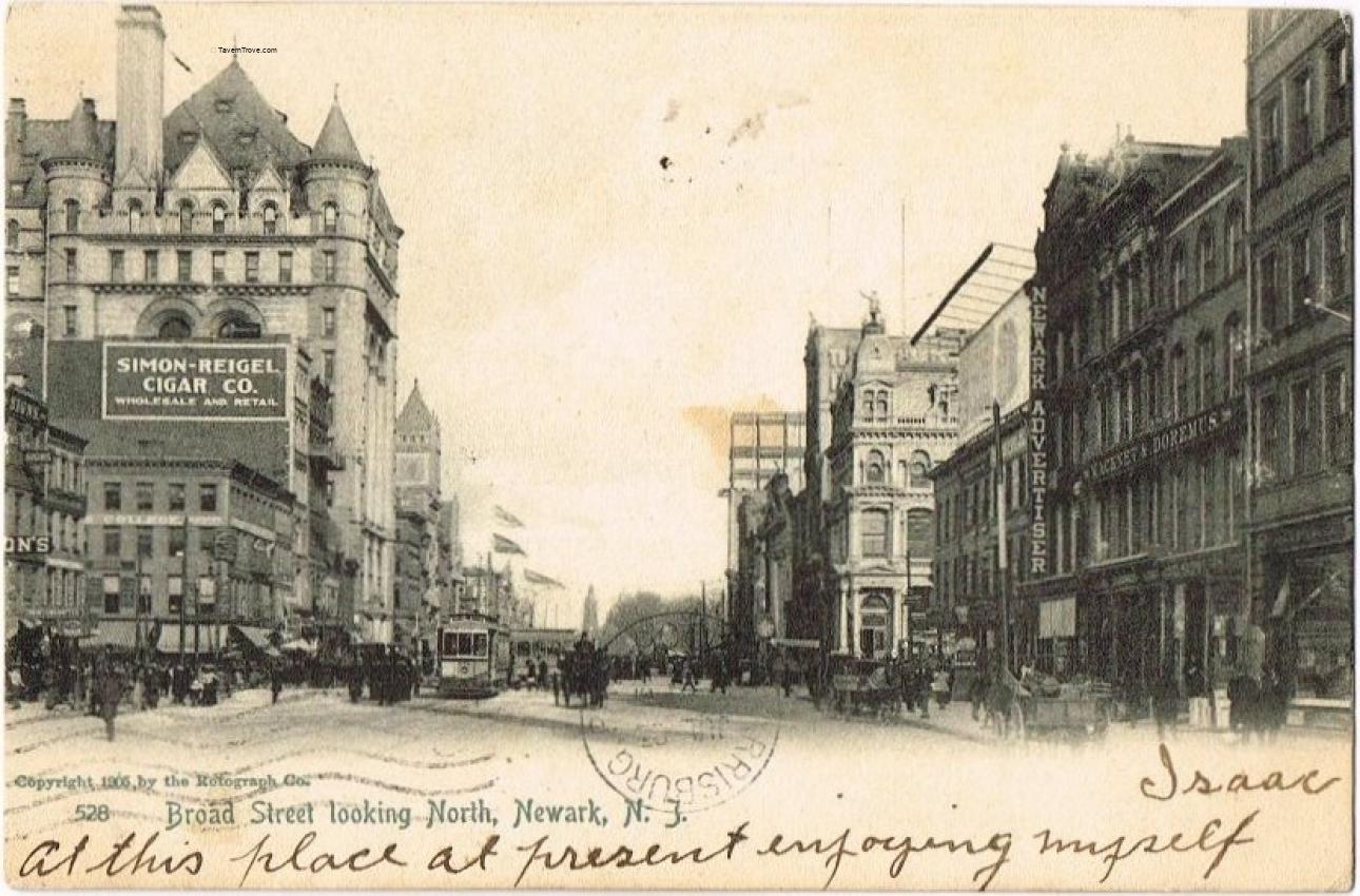 Broad Street Fireman's Insurance Building Newark New Jersey