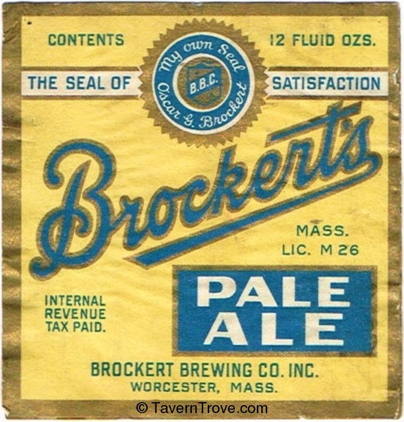 Brockert's Pale Ale