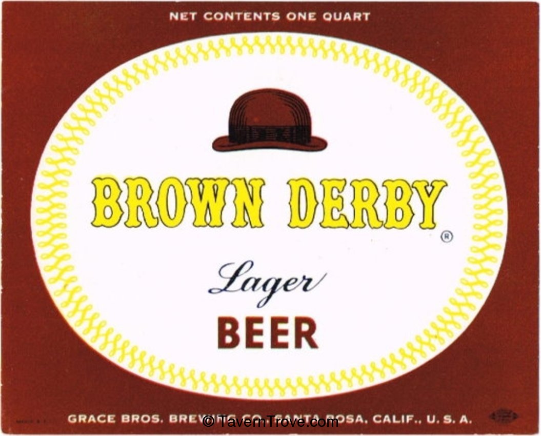 Brown Derby Lager Beer