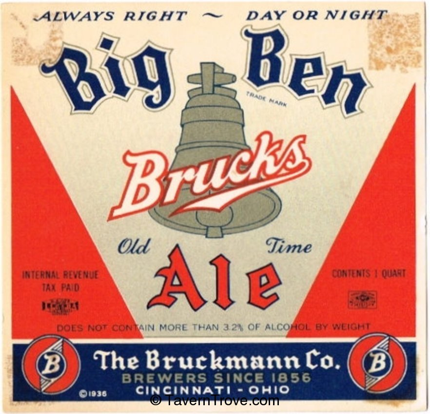 Bruck's Big Ben Ale