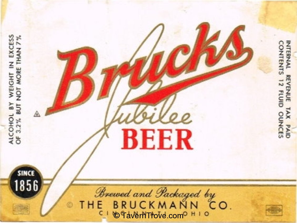 Bruck's Jubilee Beer 