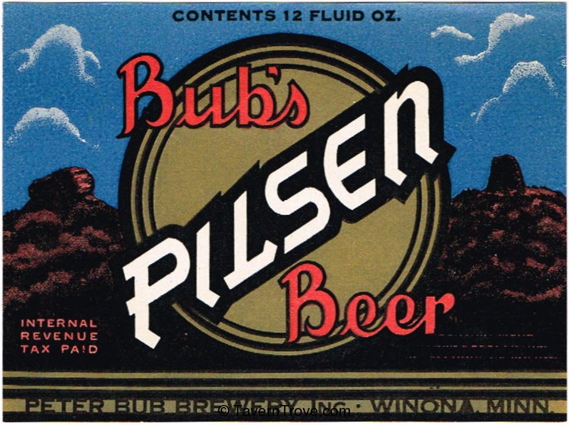 Bub's Pilsen Beer