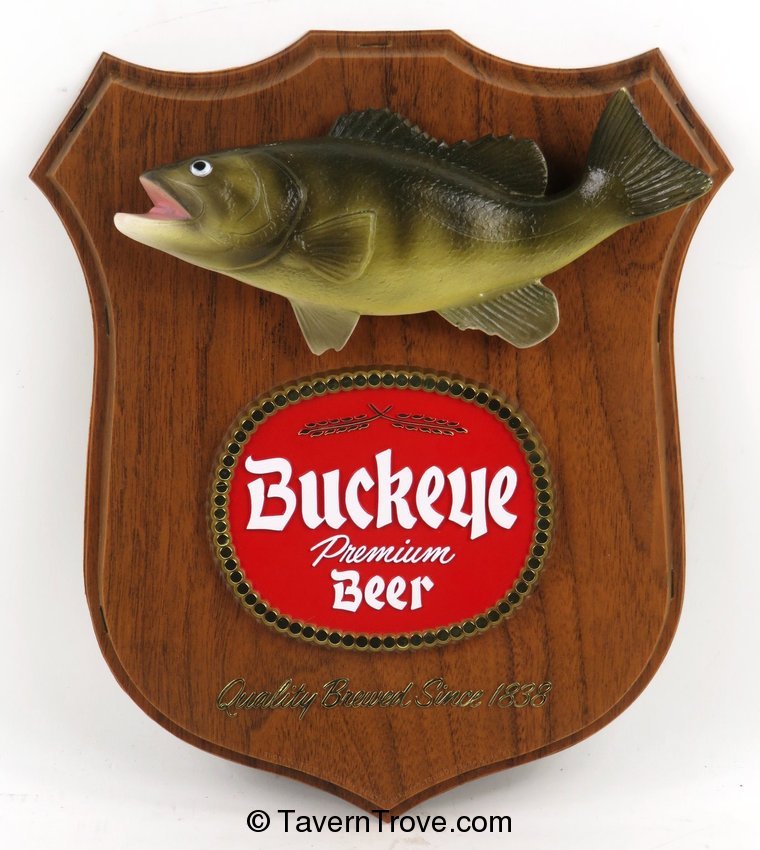 Buckeye Premium Beer Fish Sign