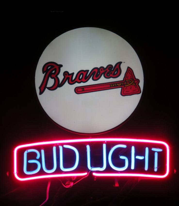 Bud Light Boston Braves Baseball Beer