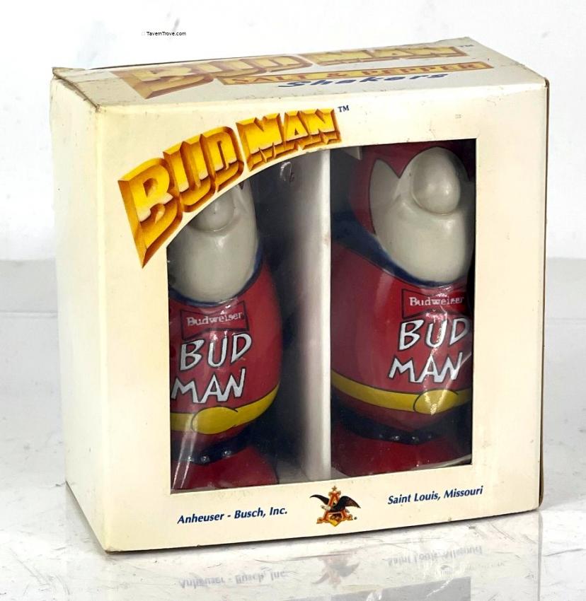 Bud Man Salt & Pepper Shakers