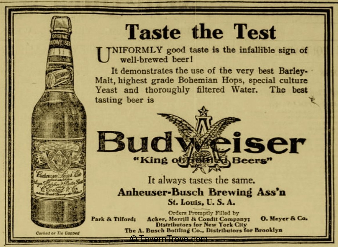 Budweiser Beer