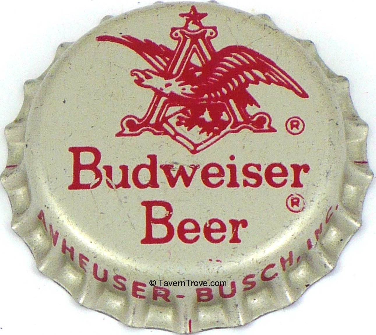 Item #3596 1955 Budweiser Lager Beer ®® Bottle Cap