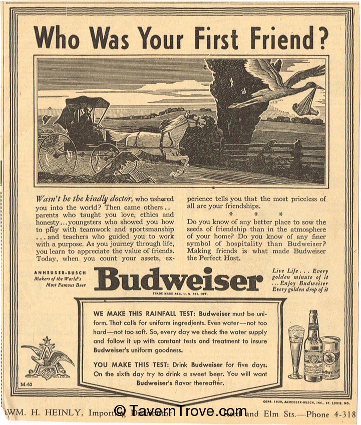 Budweiser Lager Beer