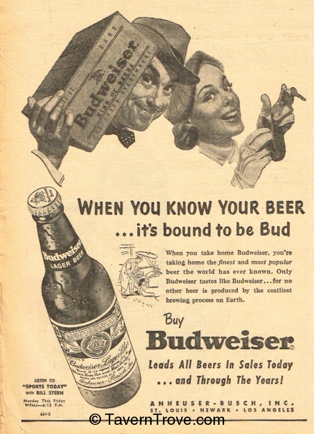 Budweiser Lager Beer