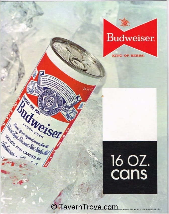 Budweiser Lager Beer