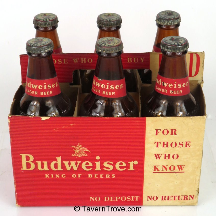 Budweiser Beer (For longneck bottles)