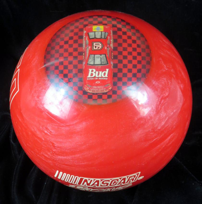 Budweiser Beer Ricky Craven NASCAR Bowling Ball