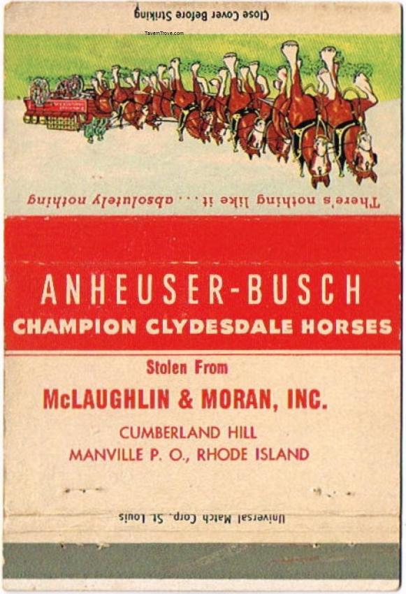 Budweiser Champion Clydesdale Horses Dupe