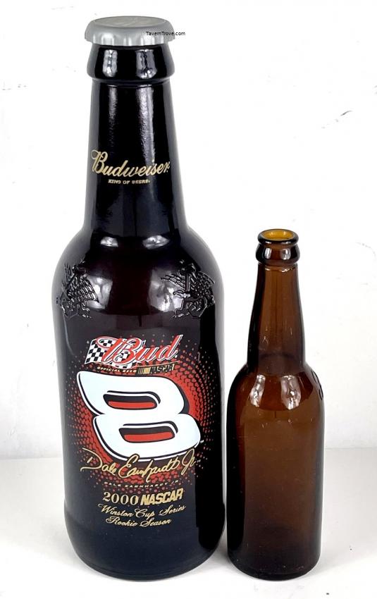 Budweiser Dale Earnheart Jr. display bottle