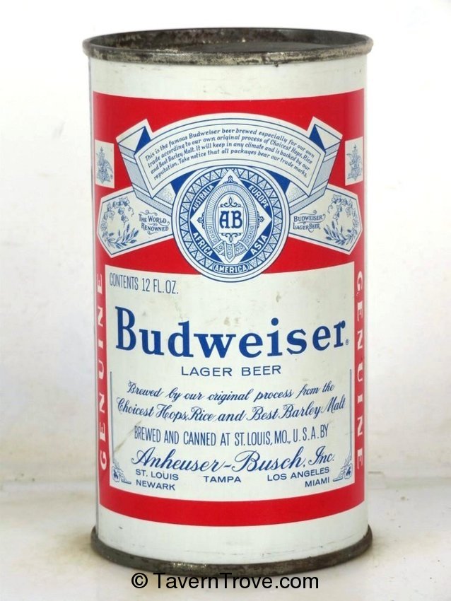 Budweiser Lager Beer