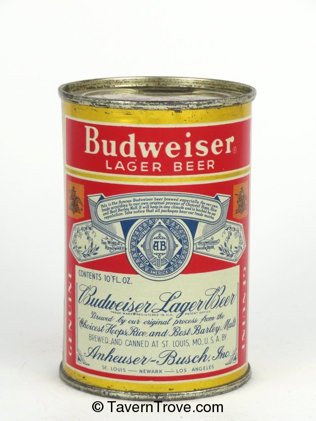 Budweiser Lager Beer