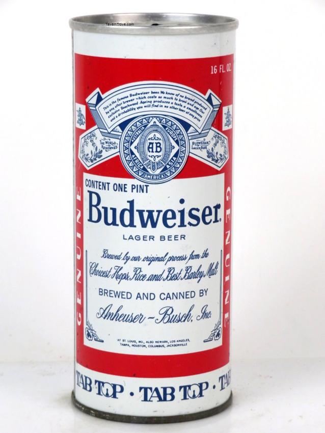 Budweiser Lager Beer