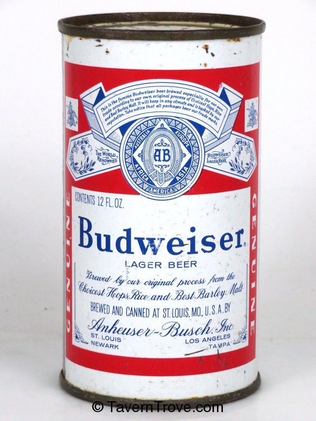 Budweiser Lager Beer