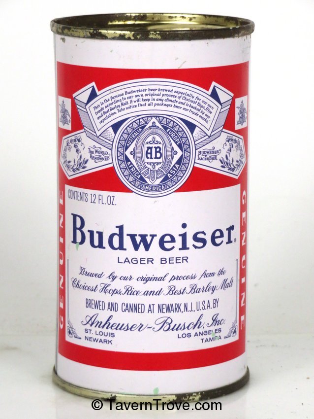 Budweiser Lager Beer