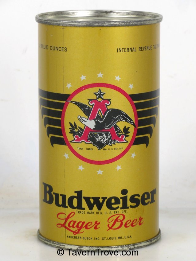 Budweiser Lager Beer (Bank Top)