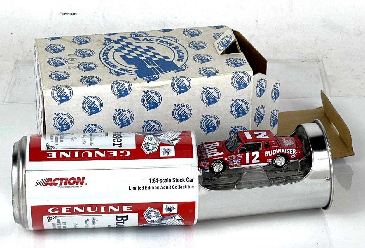 Budweiser Neil Bonnett #12 Car In Can 1:64