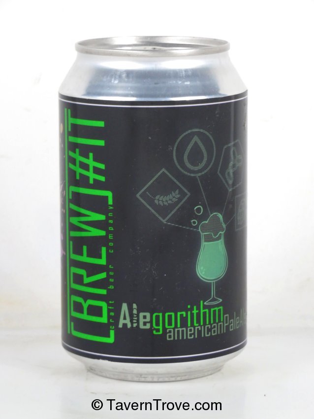 Bulgaria Brew It Alegorithm IPA 330ml Beer Can Sofia