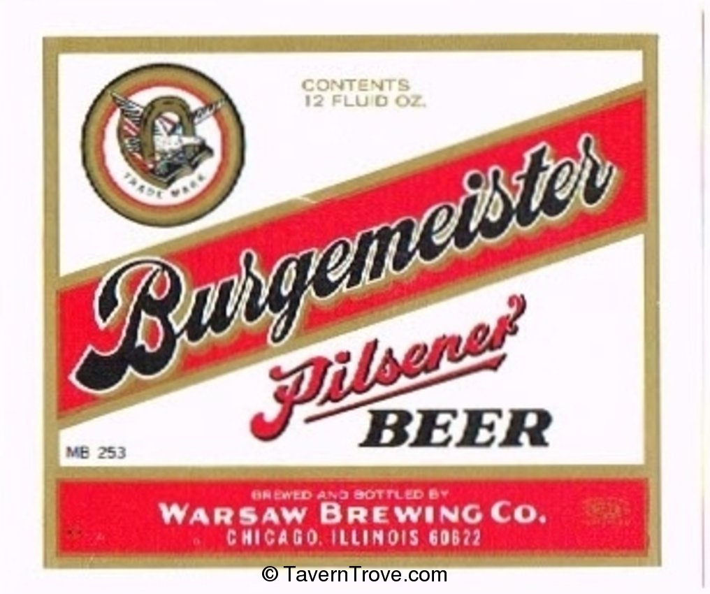 Burgemeister Pilsener Beer