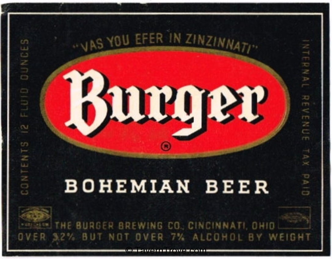 Burger Bohemian Beer