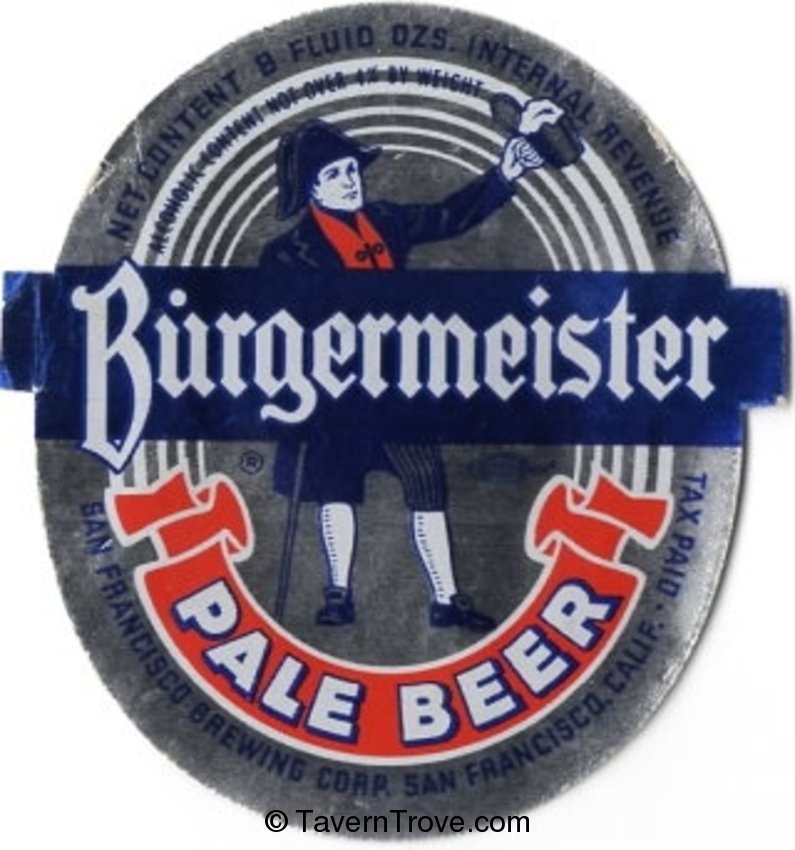 Burgermeister Pale Beer