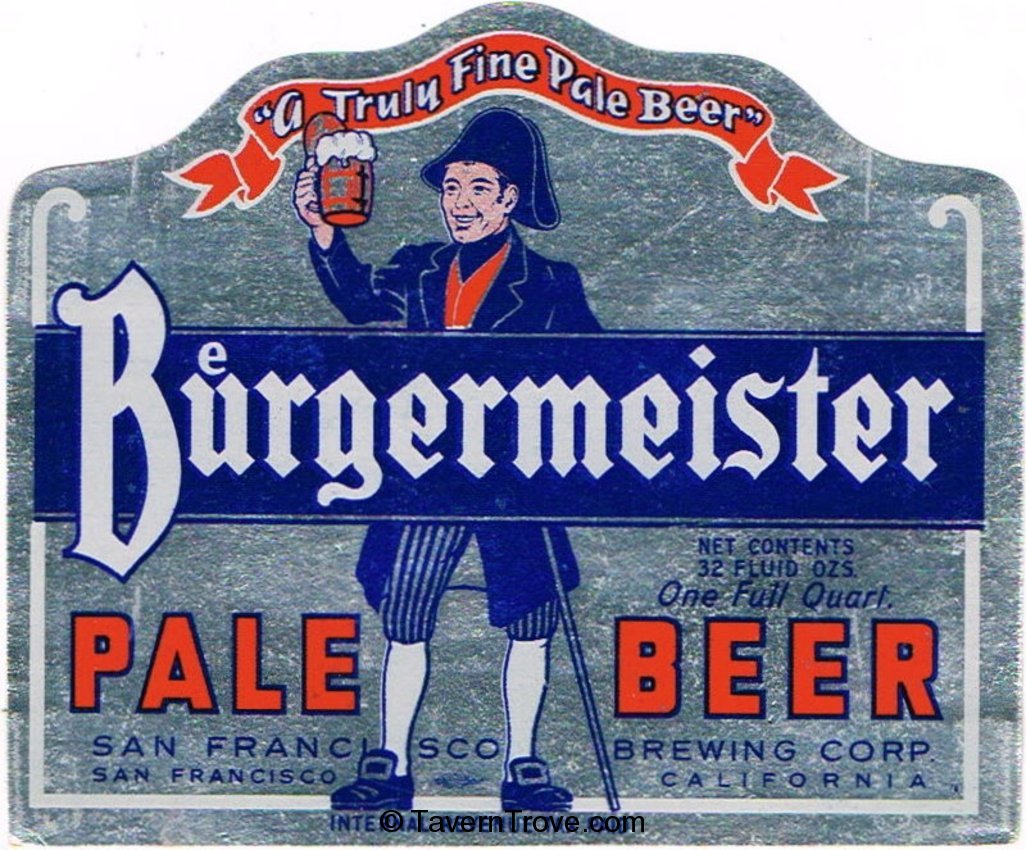 Burgermeister Pale Beer