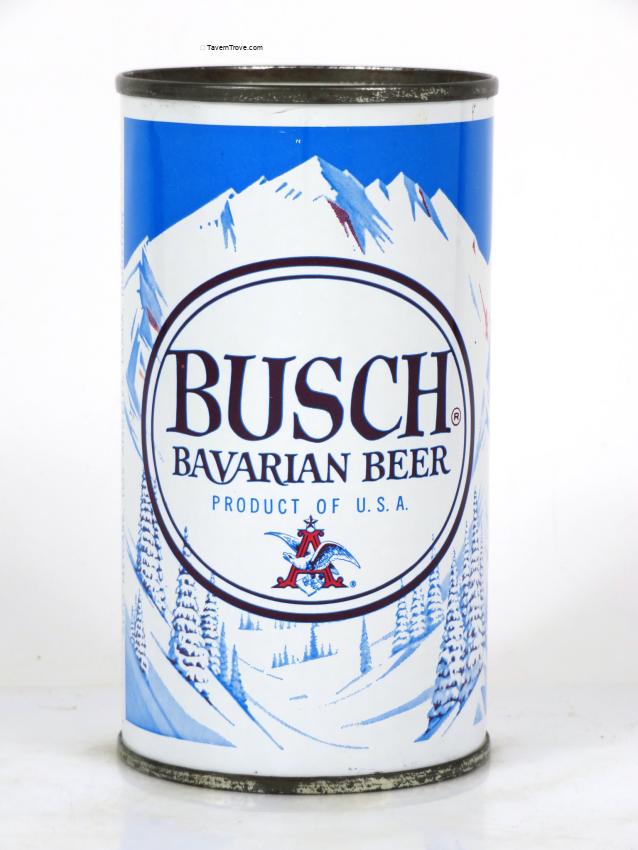 Busch Bavarian Beer (red accents)