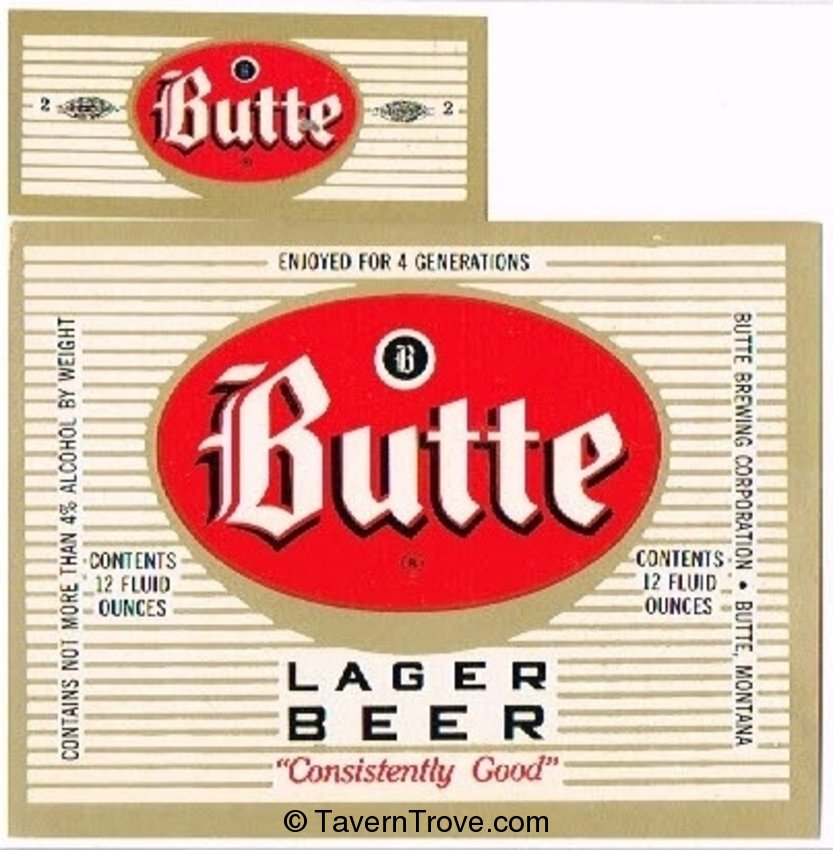 Butte Lager Beer