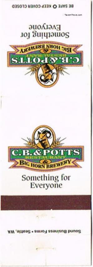 C. B. & Potts, Big Horn Brewery Dupe