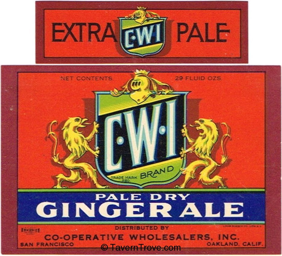 C.W.I Ginger Ale