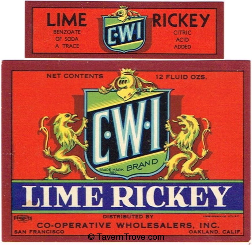 C.W.I Lime Rickey