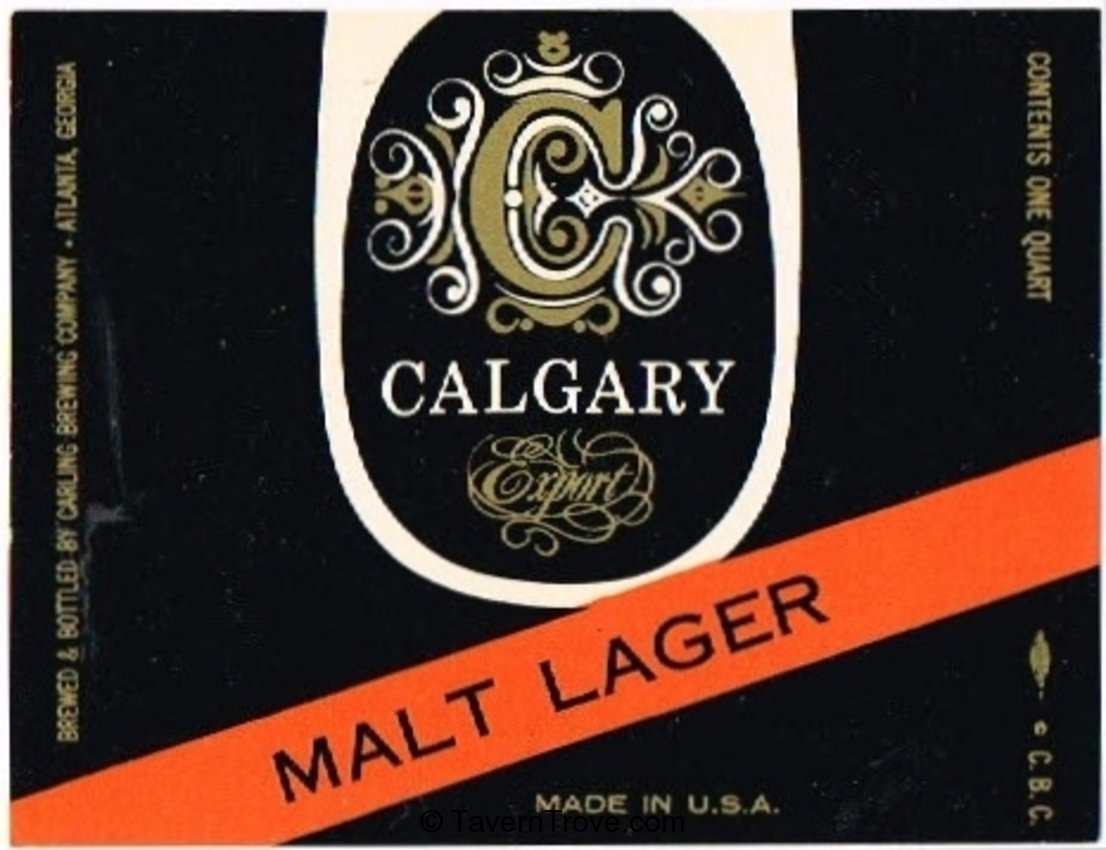 Calgary Export Malt Lager