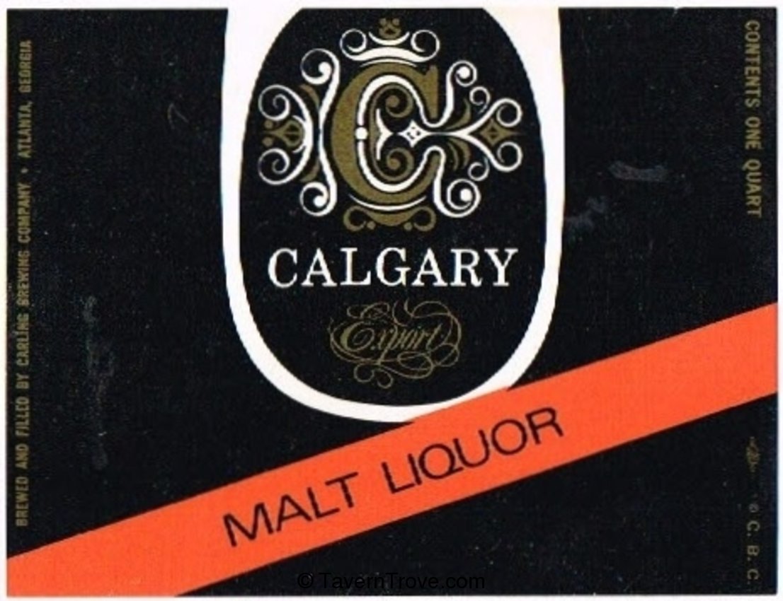 Calgary Export Malt Liquor