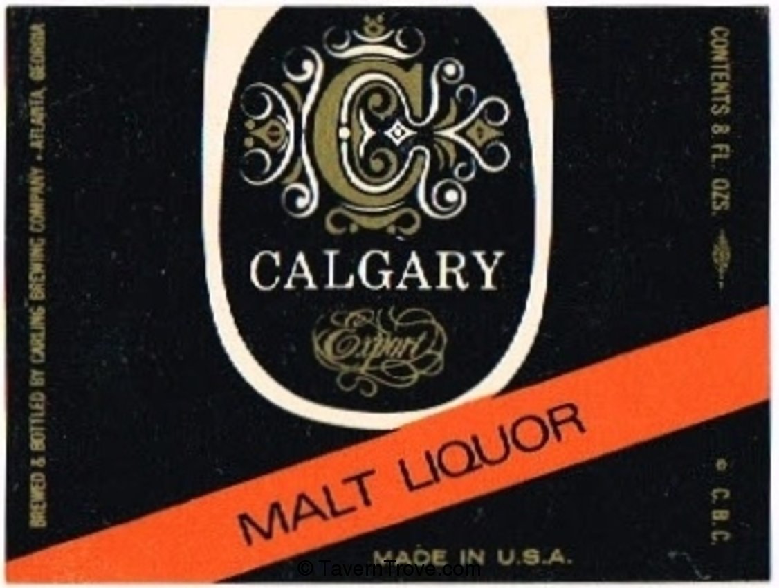 Calgary Export Malt Liquor