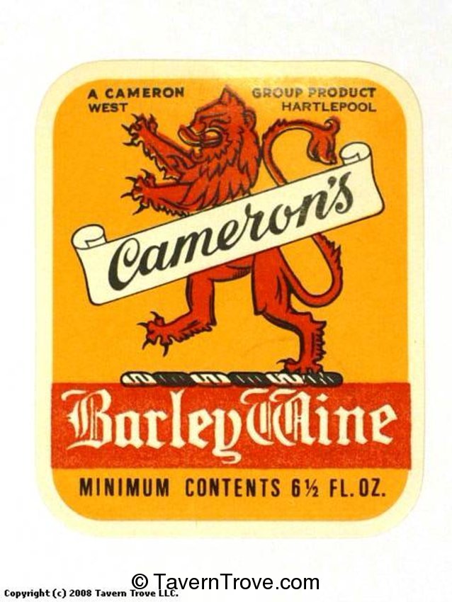 Cameron's Barley Wine