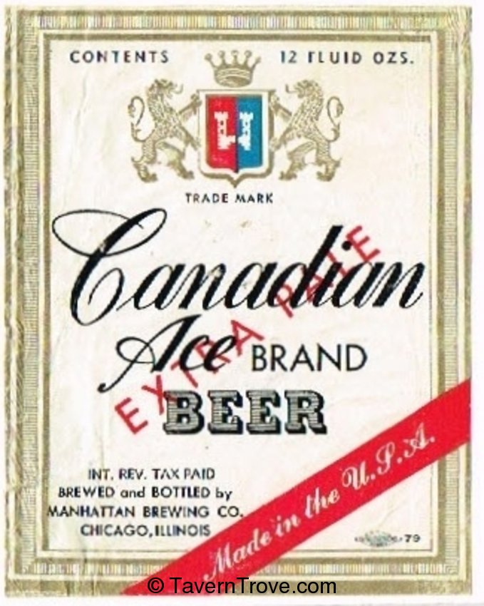 Canadian Ace  Beer