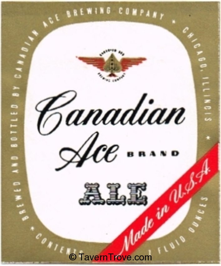 Canadian Ace Brand Beer