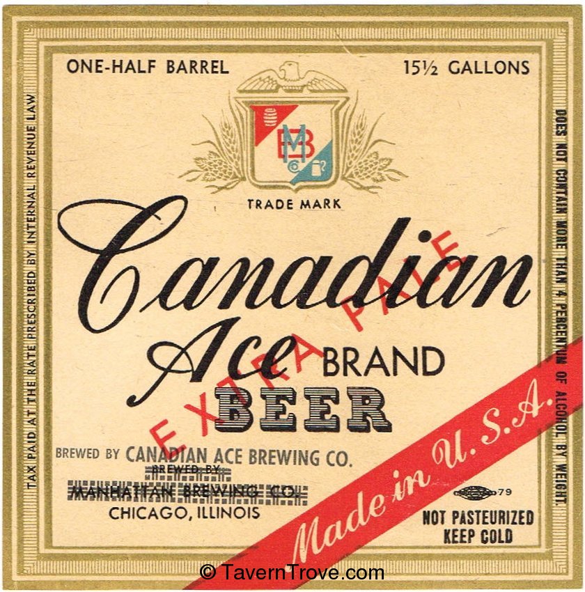 Canadian Ace Beer