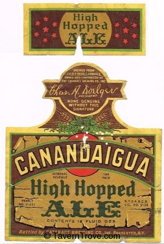 Canandaigua High Hopped Ale