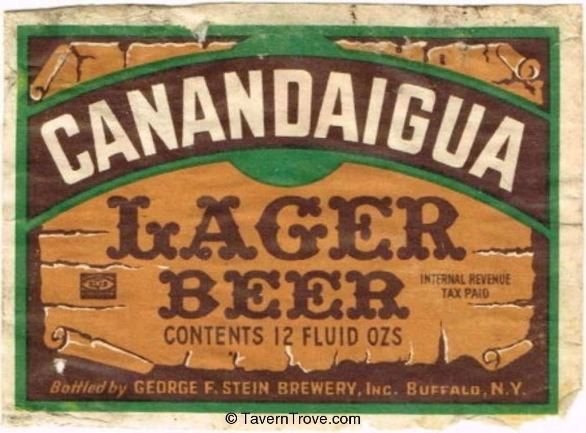 Canandaigua Lager Beer 