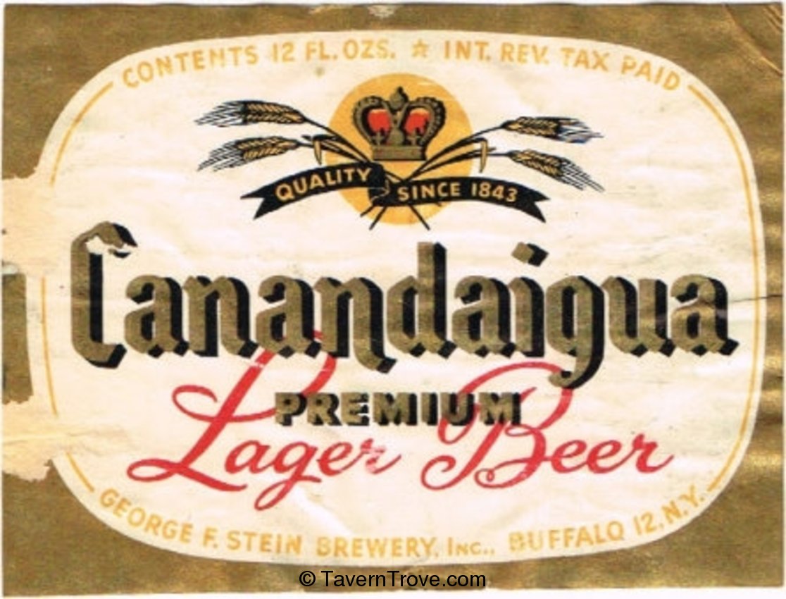 Canandaigua Premium Lager Beer