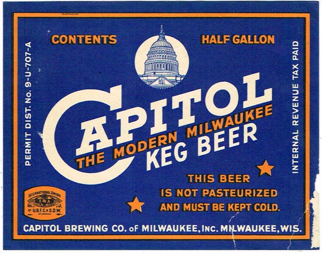 Capitol Milwaukee Beer