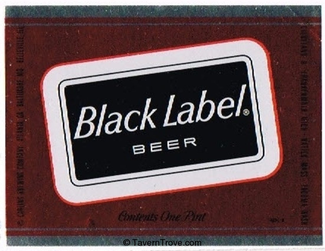 Carling Black Label Beer