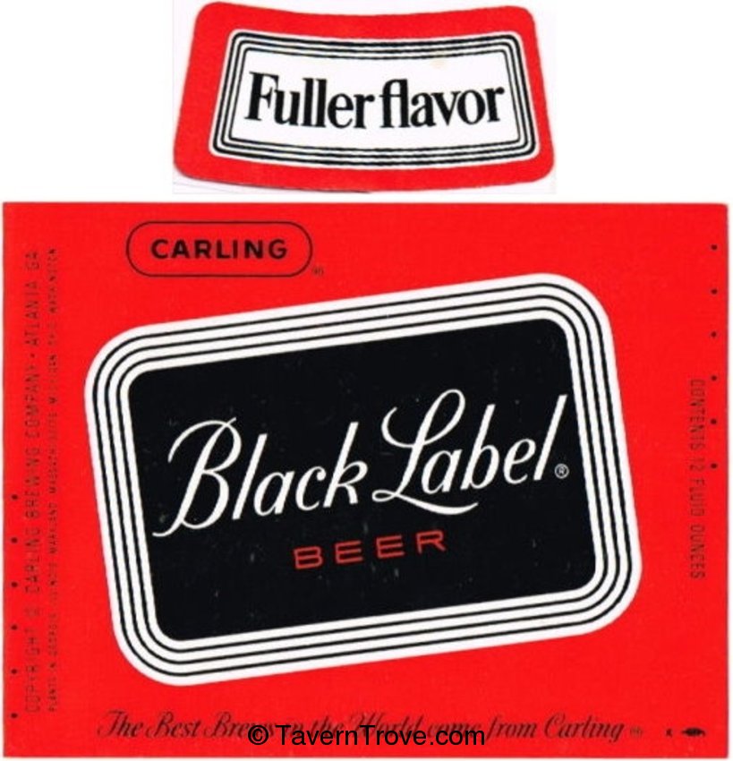 Carling Black Label Beer