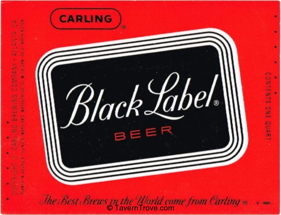 Carling Black Label Beer