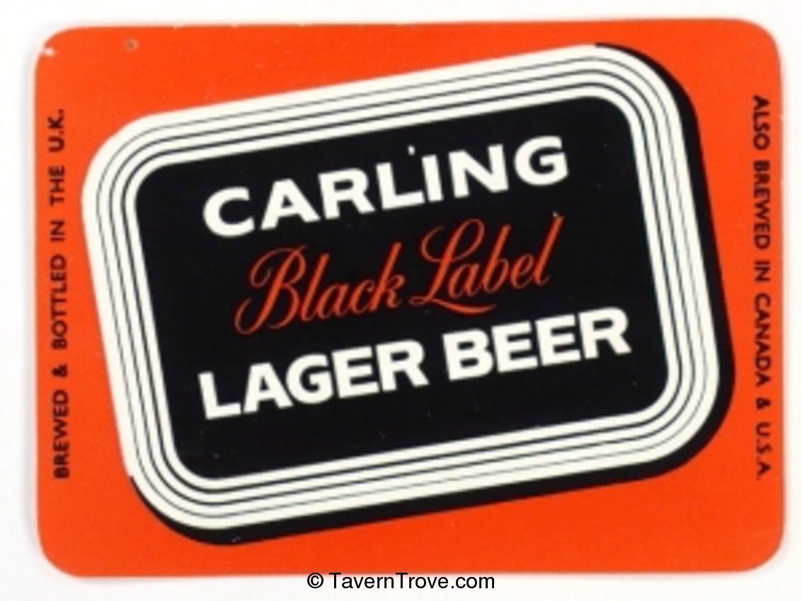 Carling Black Label Beer